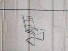 Boxed Pack of 2 Warmiehomy Sachiko Dining Chairs RRP £85 (18176) (Appraisals Available)