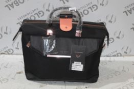 Ted Baker Take Flight Small Cabin Bag RRP £190 Black & Rose Gold (135378) (Appraisals Available)