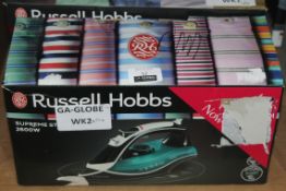 Boxed Assorted Russell Hobbs Steam 1 Temp & Power Steam Ultra Irons RRP £50-60 Each (Appraisals