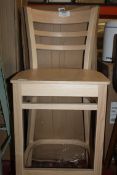 Boxed Buntry Beach Wooden Bar Stool RRP £125 (17918) (Appraisals Available Upon Request)