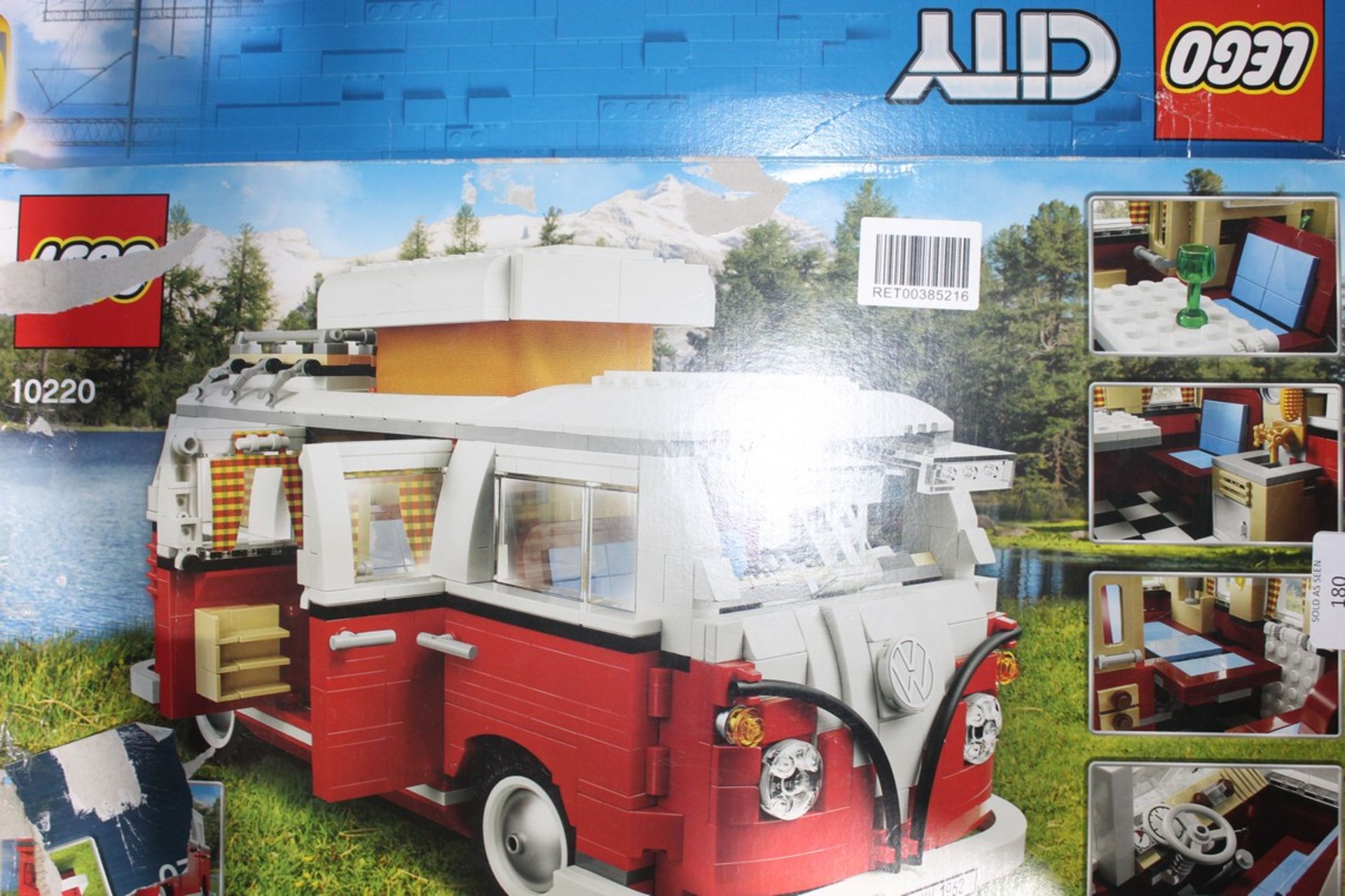 Boxed Lego VW Camper Building Pack RRP £85 (RET00385216)  (Appraisals Available Upon Request)