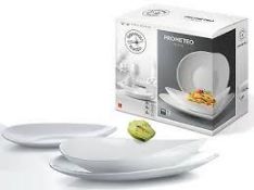 Boxed Bormelo Premitio 18 Piece Dinner Set RRP £55 (17856) (Appraisals Available)