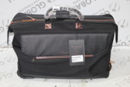 Ted Baker Take Flight Black & Rose Gold Large Trolley Duffle Bag RRP £255 (1349973) (Appraisals