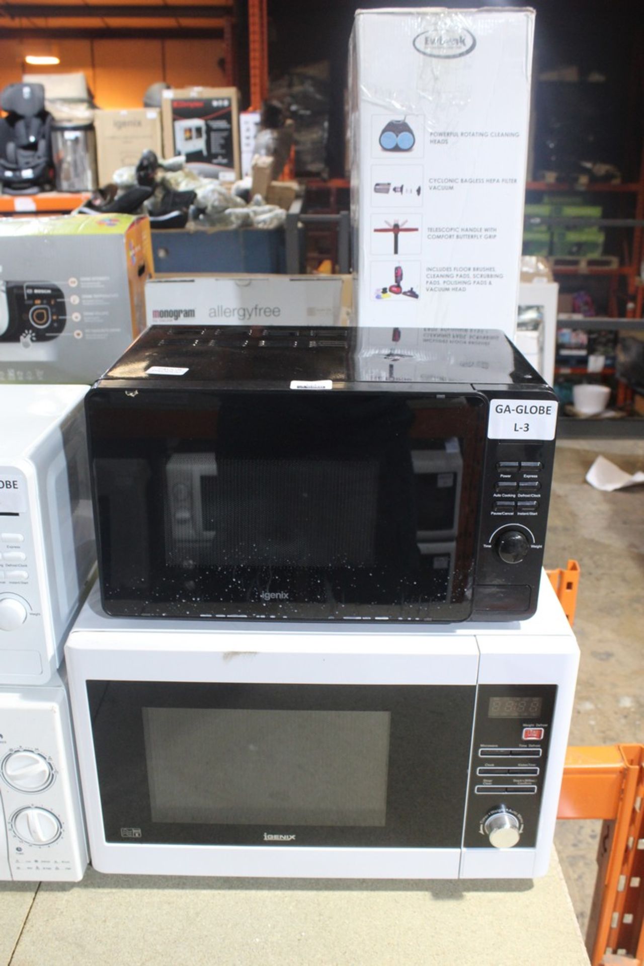Assorted Unboxed Igenix Digital Display Counter Top Microwaves RRP £60-£80 (Appraisals Available