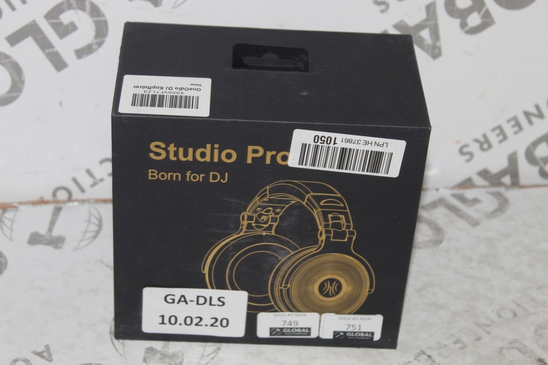 Boxed Brand New Pair Pro 50 Born to DJ Studio Pro Headphones RRP £60 (Appraisals Available Upon