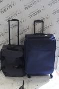 Assorted Amba Sized Suitcases Medium Suitcases & Cabin Bag RRP £50 Each (RET00411997) (