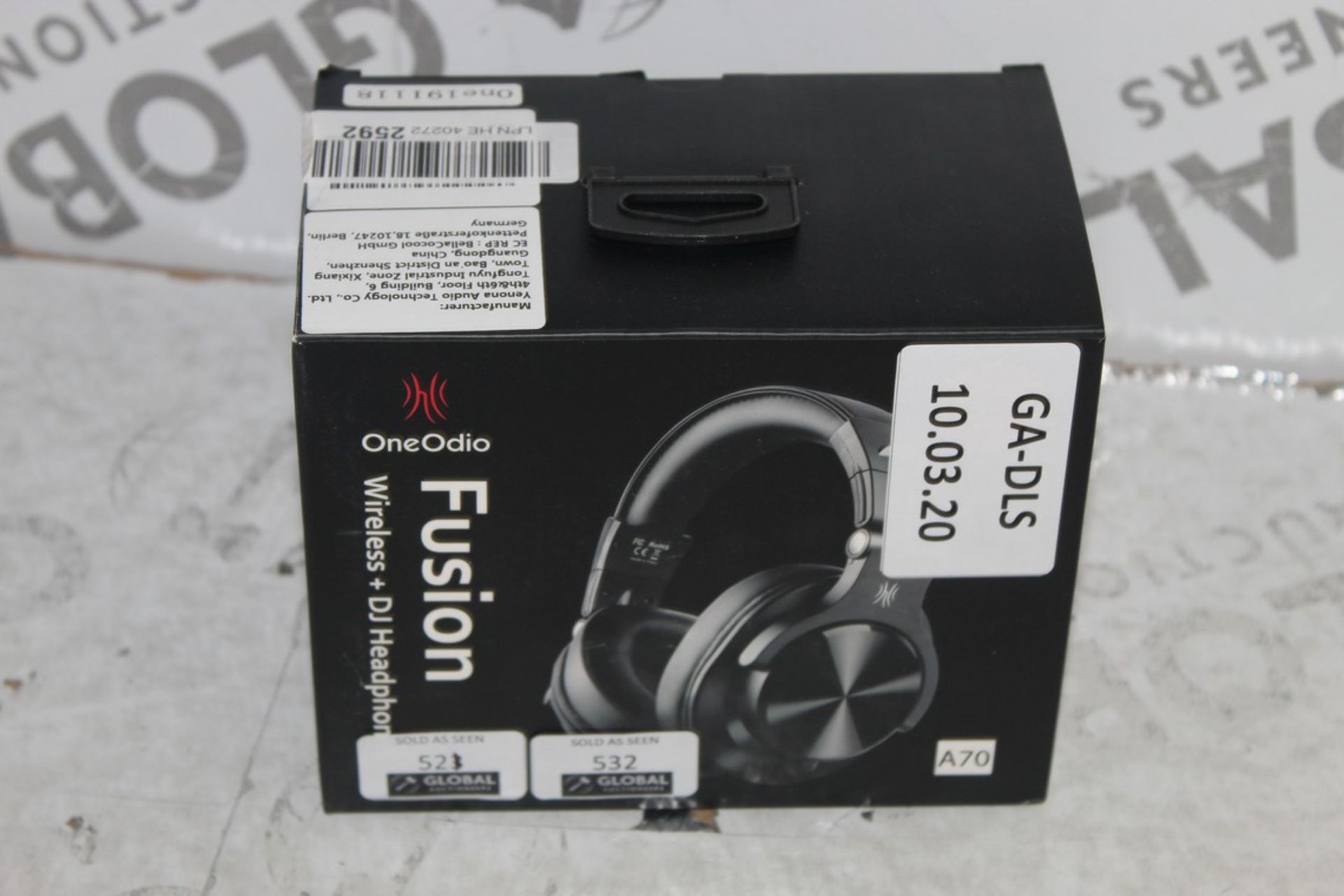 Boxed Brand New Pairs One Audio Fusion A70 All Bla