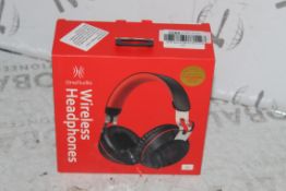 Boxed Brand New Pair One Audio Black & Red Wireles