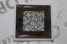Box to Contain 36 Brand New Rhinestone Mirrored Coasters RRP £250 (Appraisals Available Upon