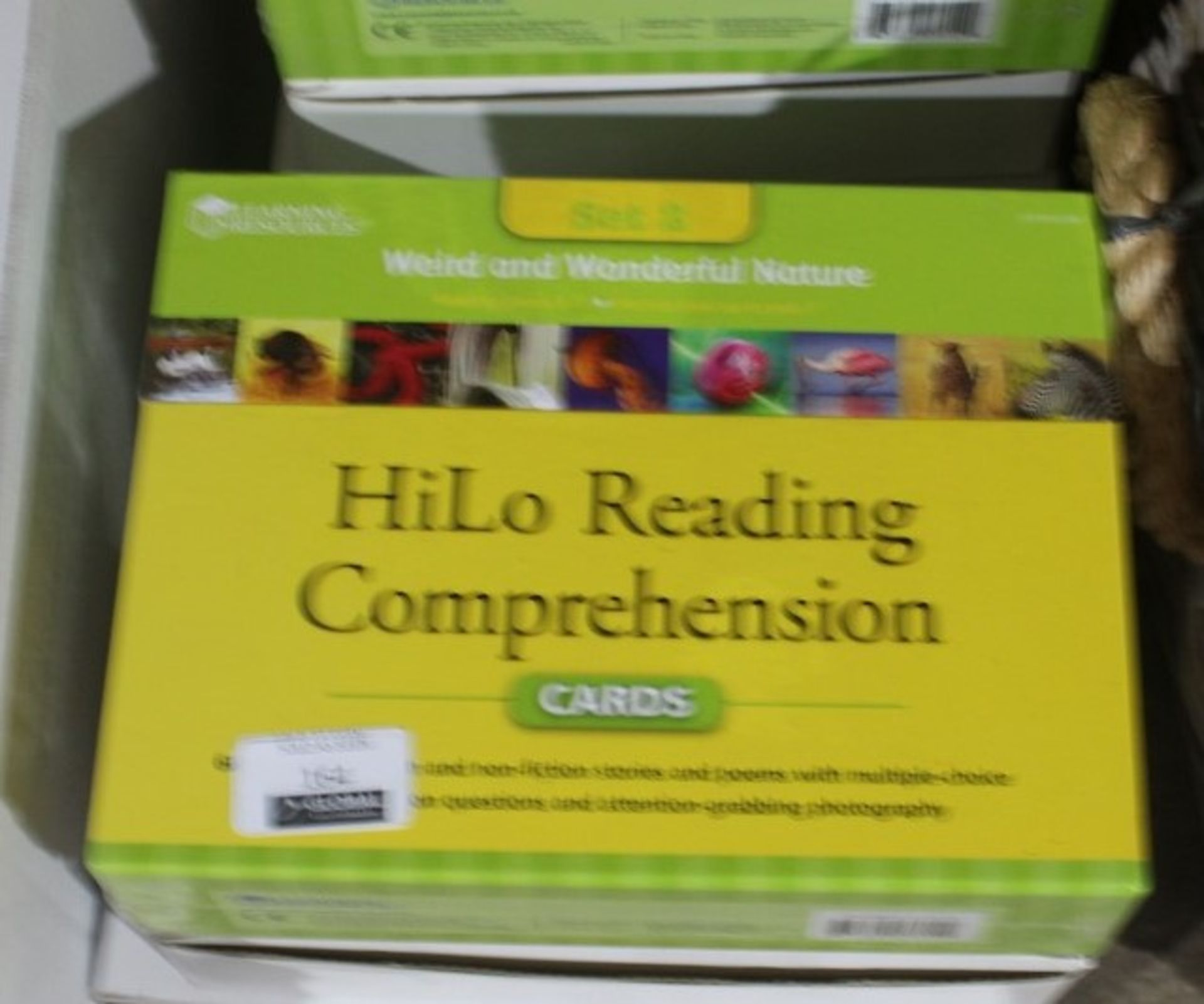 Boxed Assorted High Lo Reading Comprehension Cards Educational Sets RRP £50 Each (Appraisals