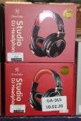 Boxed Brand New One Audio Black & Red Studio Headphones RRP £50 (Appraisals Available Upon Request)