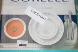 Boxed Caorelle No Crack Guarantee Dinner Set RRP £75 (17200) (Appraisals Available Upon Request)