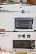 Boxed Assorted Items Igenix 30 Litre Microwave & 30 Litre Igenix White Mini Oven RRP £60 Each (