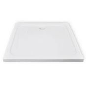 Large White Shower Tray 120 x 90cm Rectangle Expression Tray RRP £150 (1383)