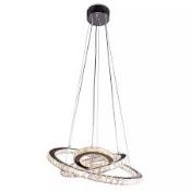 Boxed Home Collection Stella Pendant Light RRP £300 (Appraisals Available Upon Request) (Untested