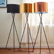 Boxed Bersonaro Kara Tripod Floor Standing Lamp RRP £100 (18705) (Appraisals Available Upon