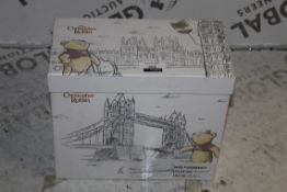 Boxed Pack of 2 Christopher Robin Winnie The Pooh Comes to London Book End RRP £40 (130571) (