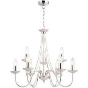 Boxed Home Collection Alexa 9 Light Chandelier Ceiling Light RRP £150