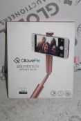 Boxed Cliquefy Rose Gold & Space Grey Selfie Sticks RRP £45 Each (Appraisals Available Upon