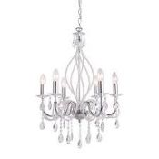 Boxed Home Collection Hailey Chandelier RRP £195 (Appraisals Available Upon Request)(Untested