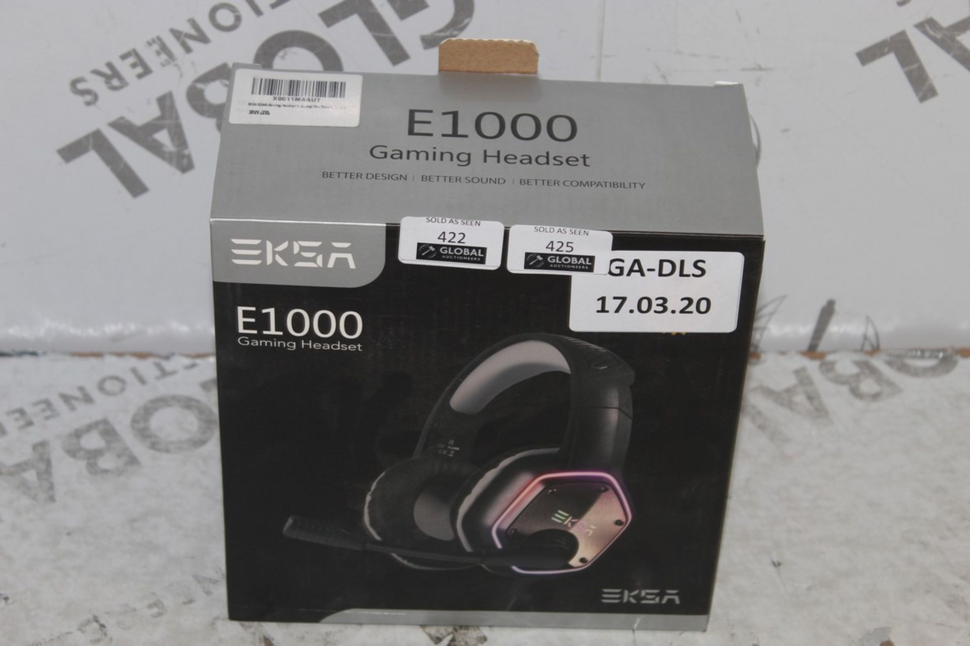 Boxed Brand New Pair Of EKSA E1000 Gaming Headphones With Microphone RRP £35 (Appraisals Available