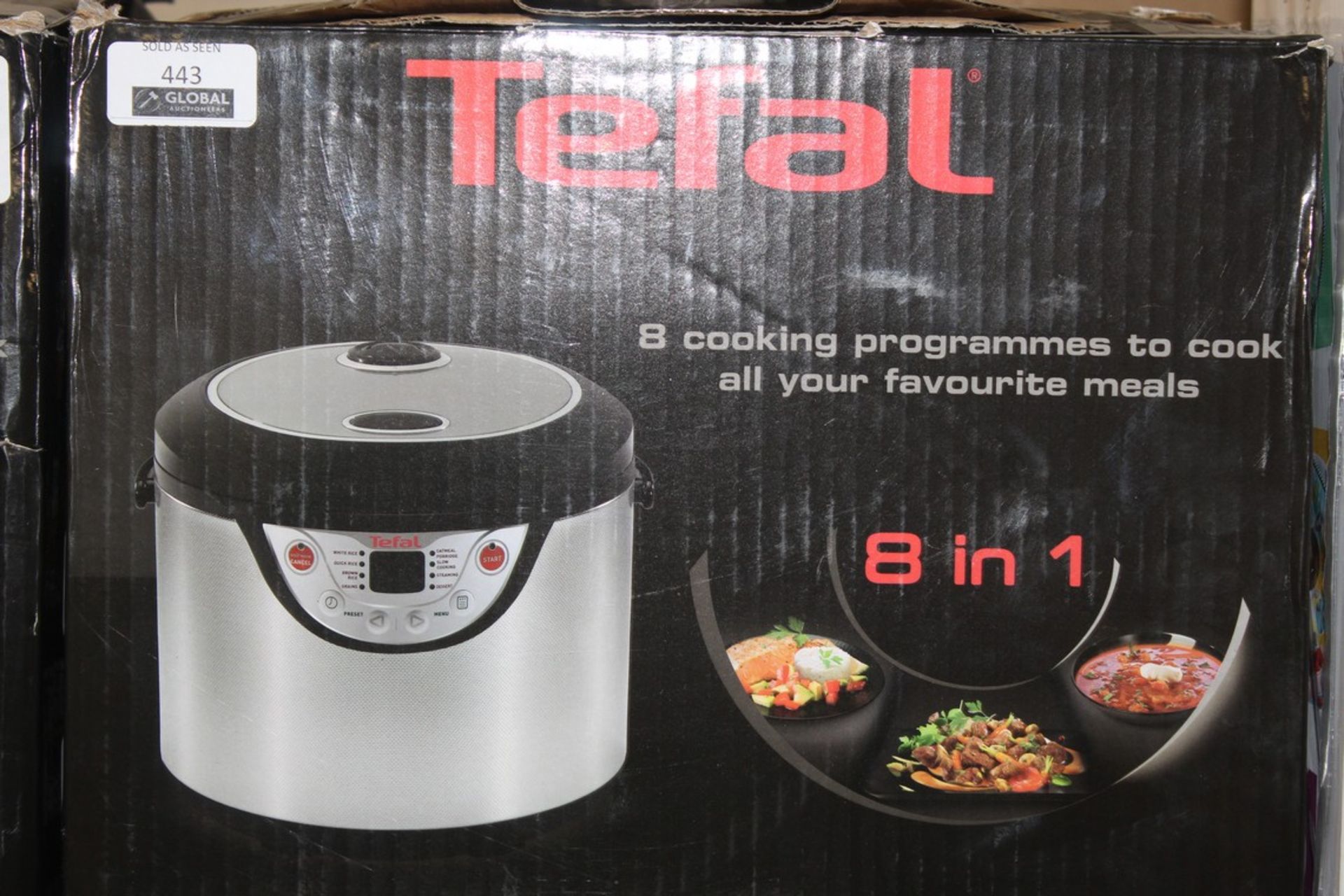 Boxed Tefal 8 In 1 Multi Food Cooker RRP £65 (Appr