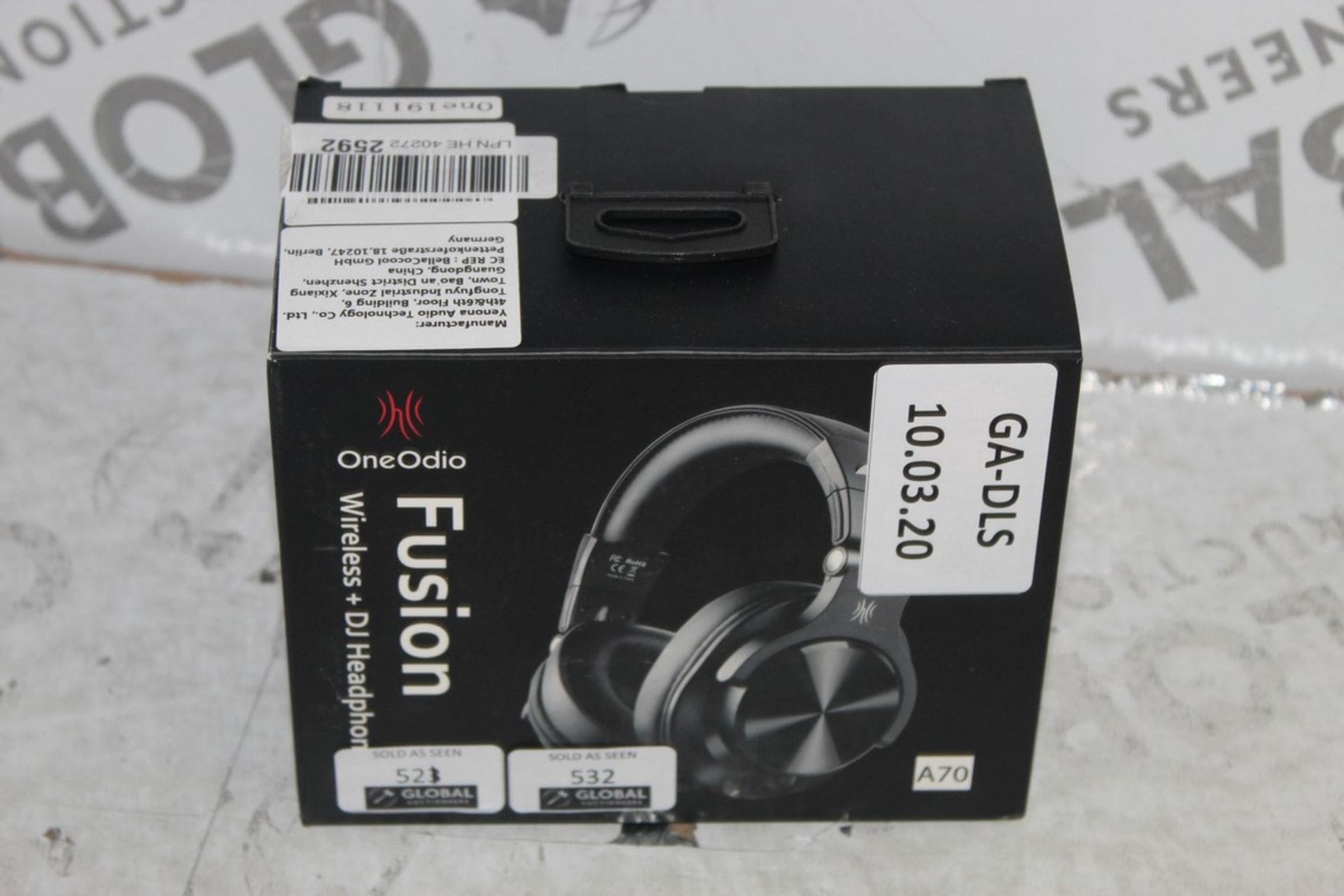 Boxed Brand New Pairs One Audio Fusion A70 All Bla