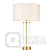 Boxed Enden Lighting Lessina Table Lamp RRP £70 (12200) (Appraisals Available Upon Request)