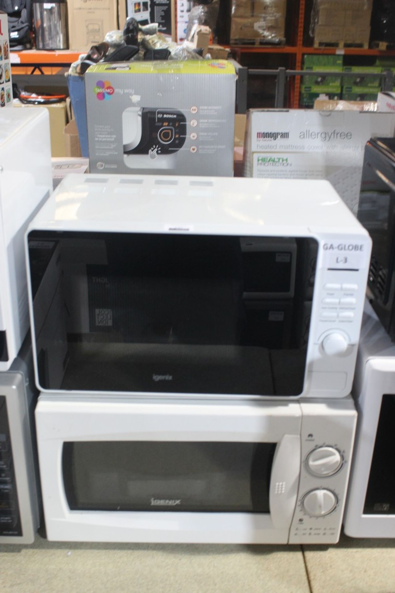 Unboxed Counter Top Manual And Digital Microwaves RRP £30-£50 Each (Appraisals Available Upon