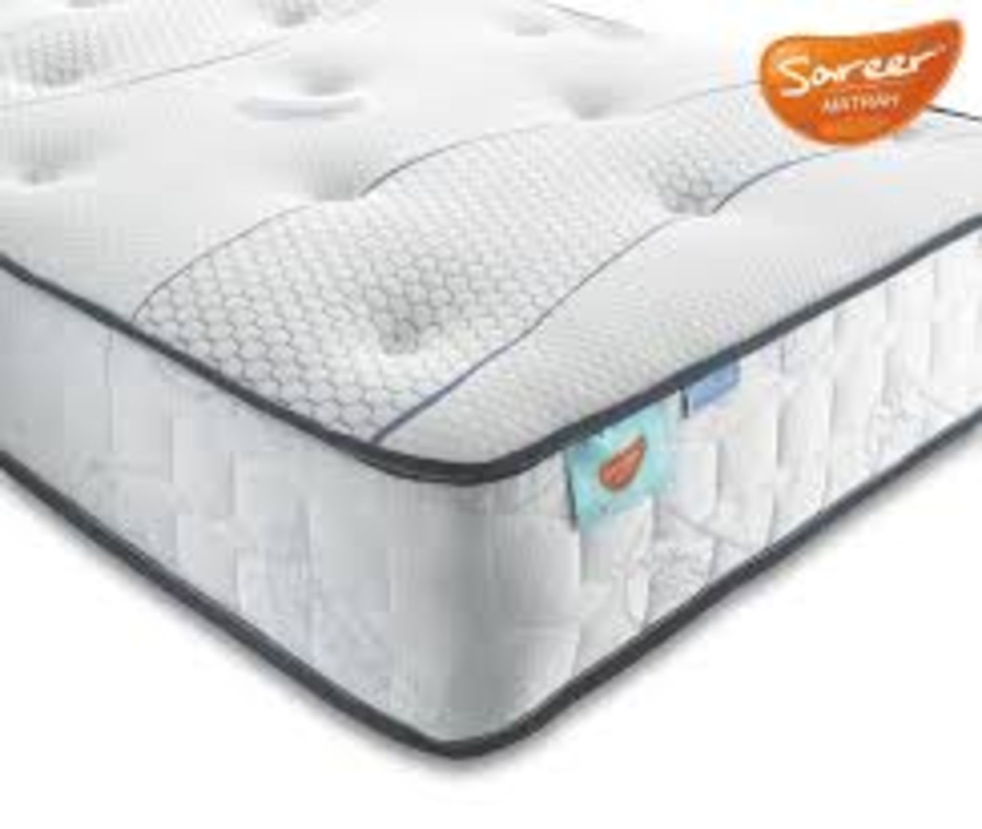 Sereka 150 x190cm Coil Spring Mattress RRP £175 (18350) (Appraisals Available Upon Request)
