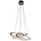 Boxed Home Collection Stella Pendant Ceiling Light RRP £300 (Appraisals Available Upon Request)(