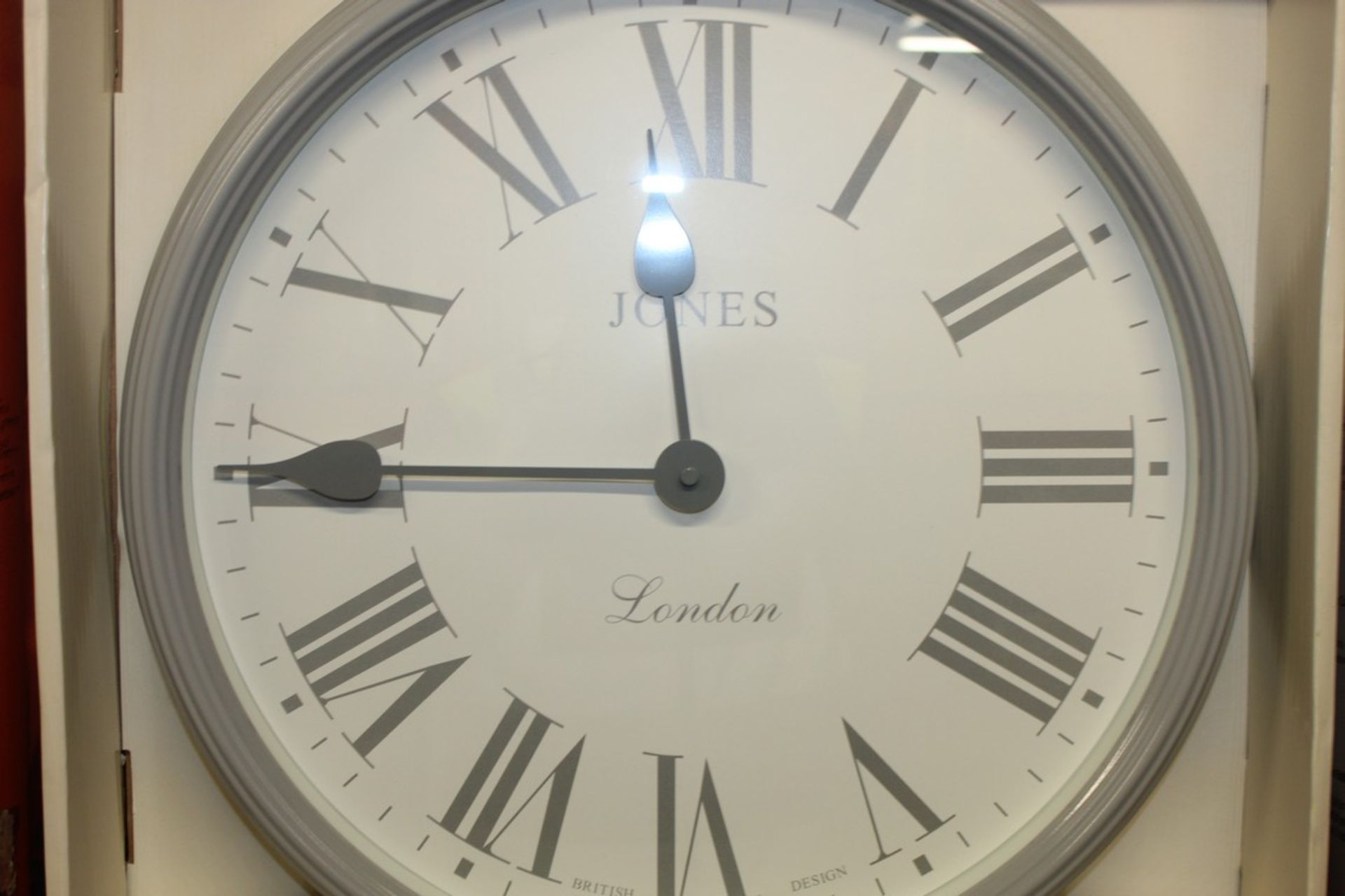 Boxed Assorted Jones Chalk Designer Walk Clock RRP £40-60 (19015) (Appraisals Available Upon