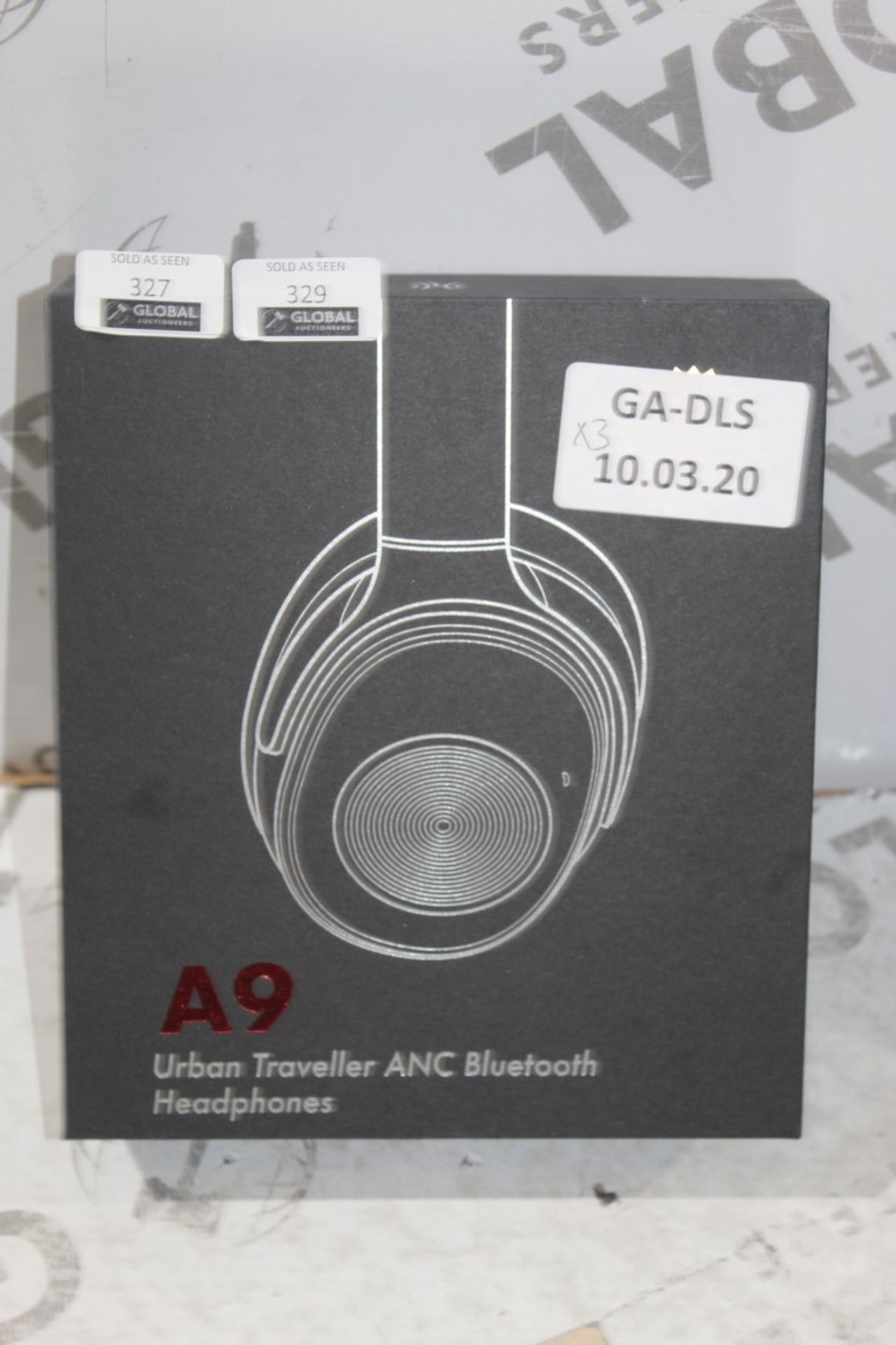 Boxed Brand New Sealed One Audio A9 Urban Traveller ANC Bluetooth Headphones RR £60 (Appraisals