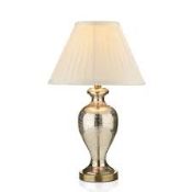 Boxed Enden Lighting Lisben 45cm Table Lamp RRP £50 (16941) (Appraisals Available Upon Request)