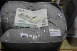 Boxed Cali Sleep Body Pillow RRP £50 (92625)