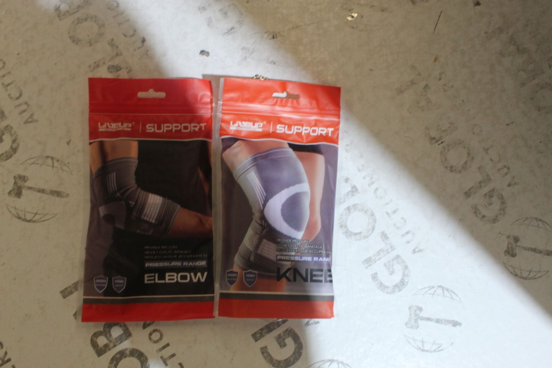 Brand New Live Up Support Elbow & Knee Supports In Various Sizes (Appraisals Available Upon