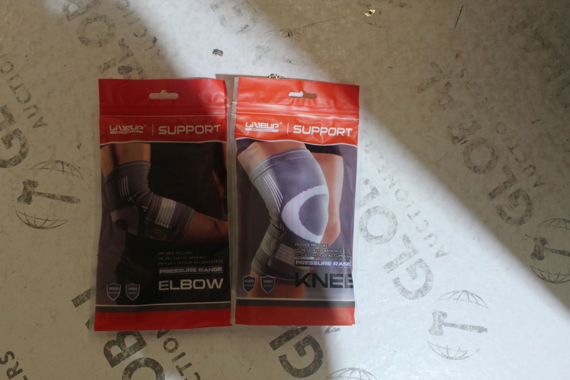 Brand New Live Up Support Elbow & Knee Supports In Various Sizes (Appraisals Available Upon