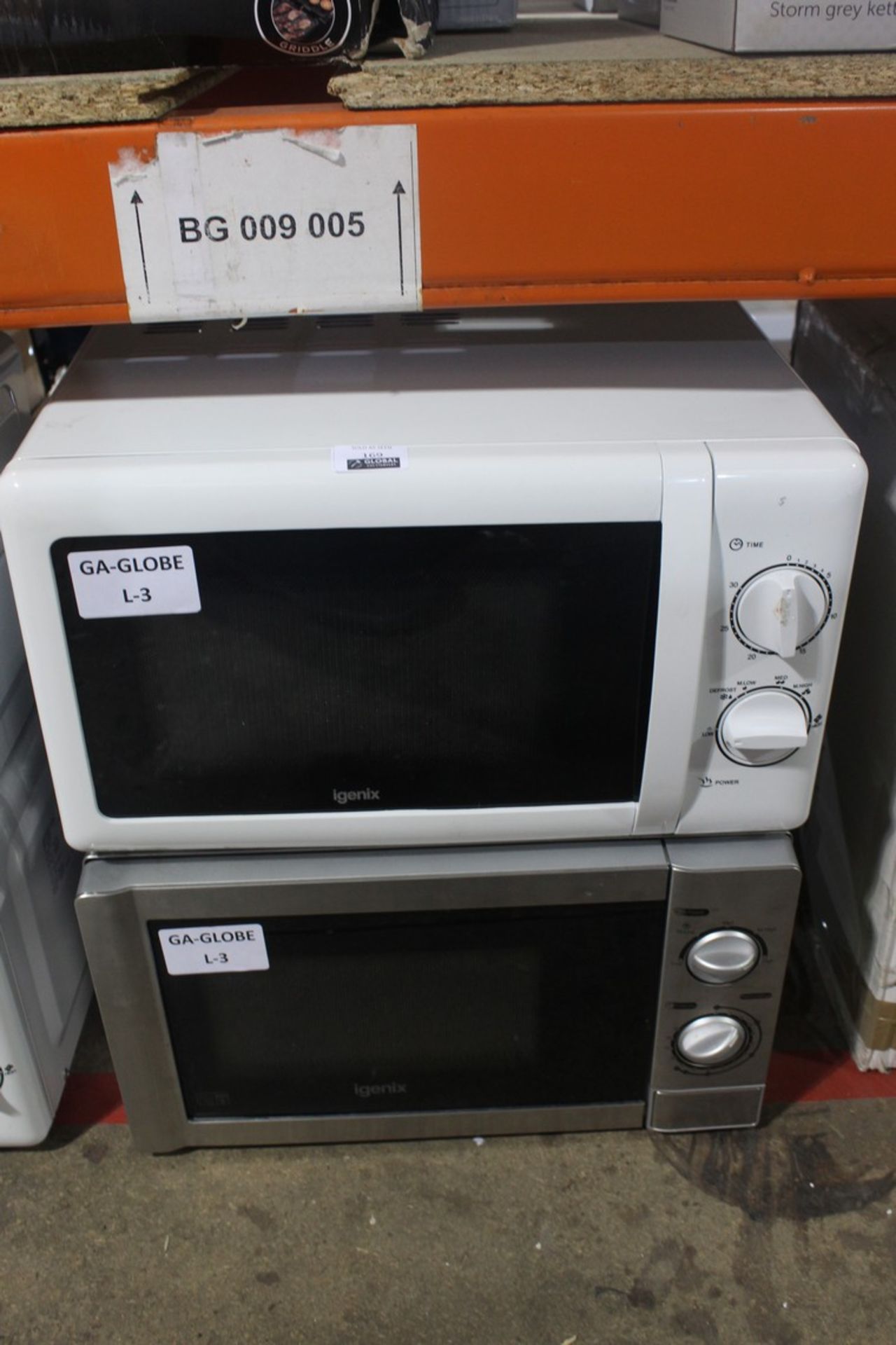 Igneix Counter Top Manual Microwave RRP £40 Each (Appraisals Available Upon Request)(Untested