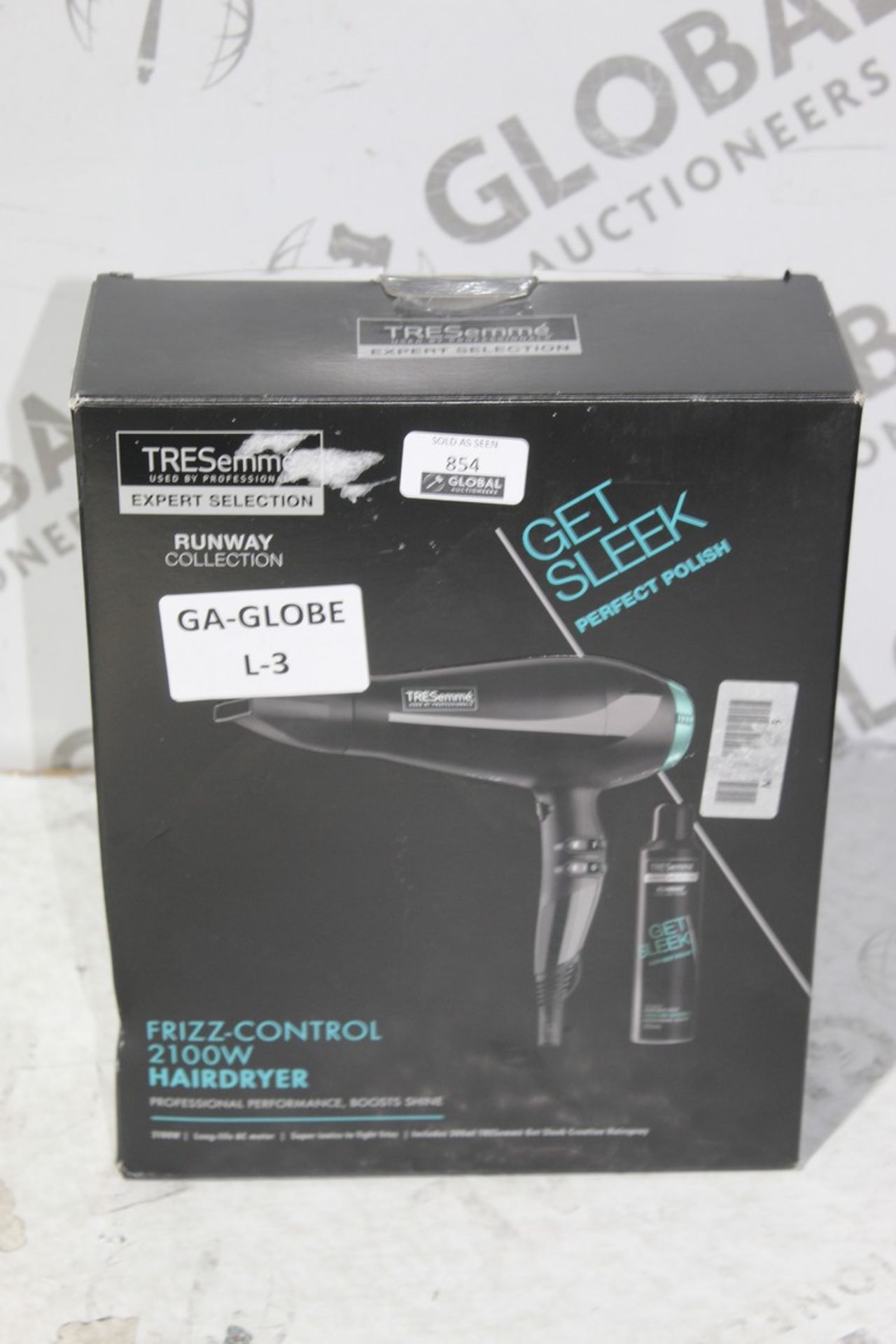 Boxed Tresemme Get Sleep Perfect Hairdryer RRP £50 (Appraisals Available Upon Request) (Untested