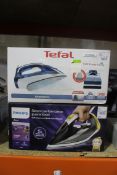 Boxed Tefal Maestra & Philips Azur Steam iron RRP £50-£75 Each (Appraisals Available Upon