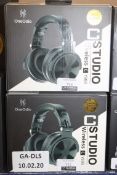 Boxed Brand New Pair One Audio Studio A80B Black Headphones RRP £50 (Appraisals Available Upon