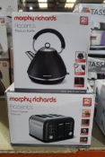 Morphy Richards Accents Titanium Kitchen Set To Include 1.5 Lt Cordless Jug Kettle (Appraisals