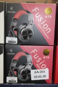 Boxed Brand New Pair One Audio Fusion A70 Black &