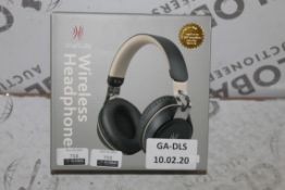 Boxed Brand New Pair One Audio Wireless Black & Beige Headphones RRP £40 (Appraisals Available