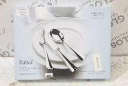 Boxed Arthur Price Wrapped Tail 42 Piece 6 Person Cutlery Set RRP £95 (17200) (Appraisals