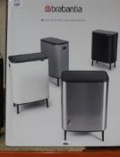 Boxed Brantie Touch Bin with Inner Bucket RRP £190 (18101) (Appraisals Available Upon Request)