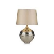 Boxed Darr Lighting Gustav Large Table Lamp RRP £60 (12200) (Appraisals Available Upon Request)