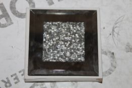 Box to Contain 36 Brand New Rhinestone Mirrored Coasters RRP £250 (Appraisals Available Upon