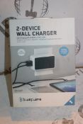 2 Blue Flame 2 Wall Device Chargers Combined RRP £90