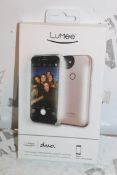 3 Lummee Duo Ipone 7 Rose Gold Front & Back Professional Lighting Cases Combined RRP £100